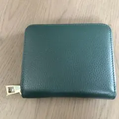 LIZDAYS グリーン レザー コインケース