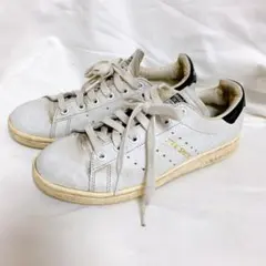 【adidas】 アディダス　スタンスミス　白×黒　23cm