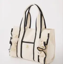 NICE CLAUP ナイスクラップ ノベルティ バッグ ホワイト