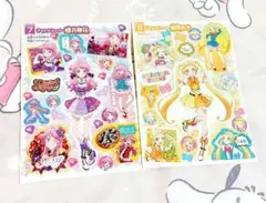 アイカツフレンズ キラキラアイドルシール 蝶野舞花 日向エマ ハニーキャット