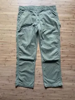 良サイズ carhartt ワークパンツ カーハート ペインターパンツ カーキ