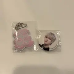 INI XQUARE 佐野雄大 カプセルトイ キーホルダー&缶バッジセット