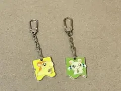 平成レトロ　とっとこハム太郎　メタルキーホルダー　チャーム