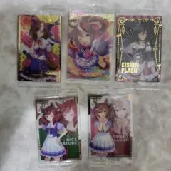ウマ娘 ツインウエハース 5枚セット
