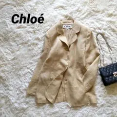 Chloé　クロエ　リネン　ジャケット　美品　春♡夏　美品　コロネット商会のサムネイル