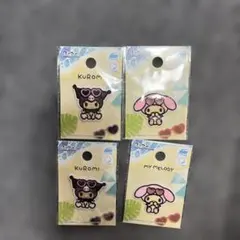 マイメロ・クロミ ワッペンセット（2種×各2枚）新品未使用