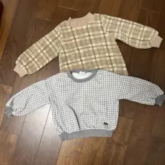 BRANSHES ブランシェス　子供用トレーナー 90cm セット