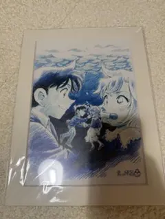 名探偵コナン 劇場版 黒鉄の魚影 複製原画 書き下ろし 応募者全員応募