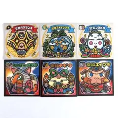 ビックリマン 悪魔VS天使シール 6点