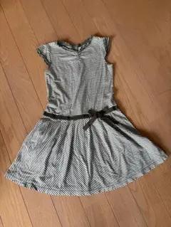 BeBe ストライプ ノースリーブワンピース 140