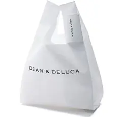 DEAN & DELUCA ミニマムエコバッグホワイト