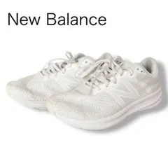 ニューバランス スニーカー ランニングシューズ 靴 ホワイト 23cm