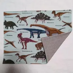 恐竜柄(グリーン)のランチョンマット