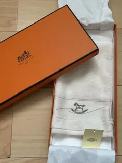 【HERMES】 エルメス　タオル　ベビー用コレクション　新品　未使用 HERMES】 エルメス タオル ベビー用コレクション 新品 未使用