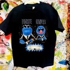 MIB セサミストリート 映画 Tシャツ 半袖 メンズ 新品 個性的 黒 ブルー