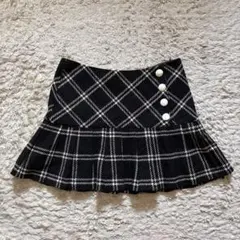 Pinky Girls チェック プリーツ　平成　ギャル　ミニスカ