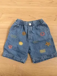 新品 未使用 バースデー ボトムス 半ズボン デニム