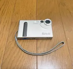 【動作確認済】CASIO EXILIM シルバー 充電コード＆専用クレードル付き 動作確認済】CASIO EXILIM シルバー 充電コード＆専用クレードル付き
