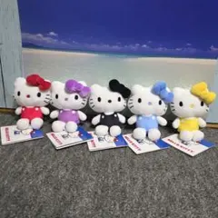 ハローキティ マスコット カラフルVer 5体セット