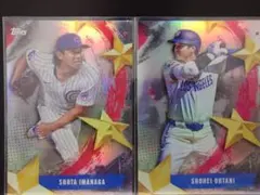 【2枚セット】大谷翔平　今永昇太 MLB Topps Series1