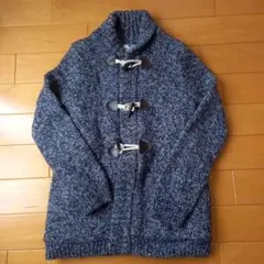 美品　BEAMS HEART ダッフルコート ネイビー系