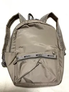 新品未使用⭐︎Lesportsacレスポートサック⭐︎ベージュ ナイロン リュック