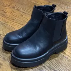 Shoes in Closet 厚底 サイドゴア ショートブーツ 2808 3L