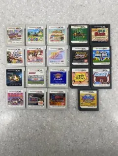 ニンテンドー3DS ゲームソフトまとめ売り19点セット