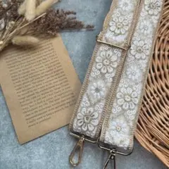 294.インド刺繍ショルダーストラップ　スマホショルダー