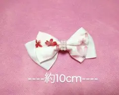 和風 花柄ヘアクリップ