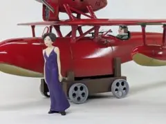 紅の豚　プラモデル　完成品 紅の豚 1/72完成品サボイアS.21