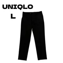 UNIQLO ユニクロ スマートスリムフィットパンツ ブラック L 古着
