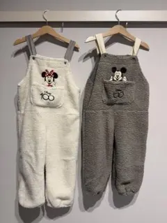 ディズニー ミッキー・ミニー ロンパース 110、100
