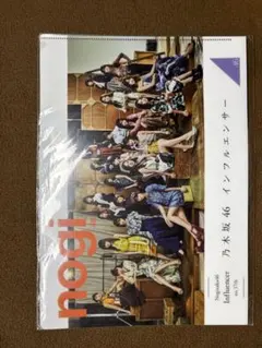 乃木坂46 A4クリアファイル 「インフルエンサー」選抜ver.