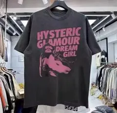 【この1点限り！】HYSTERIC GLAMOUR似ブラック Tシャツ