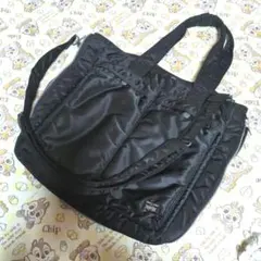 PORTER ポーター タンカー 2WAYトートバッグ 吉田カバン 黒 拡張可