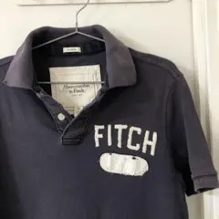Abercrombie & Fitch ポロシャツ S ネイビー
