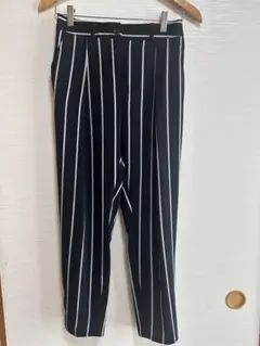 PLST ストライプ柄 パンツ　Sサイズ　春夏　薄手