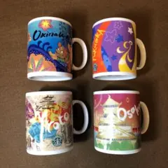 【スターバックス】 ご当地マグカップ4個セット(沖縄、福岡、京都、大阪)