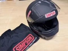 SIMPSON フルフェイスヘルメット マットブラックのサムネイル