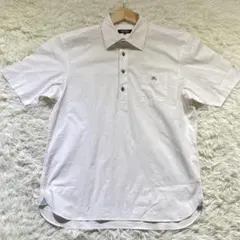 BURBERRY BLACK LABEL 半袖シャツ ノバチェック ホース刺繍