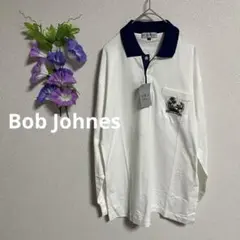 ボブジョーンズ 長袖シャツ【M】襟付き エジプト綿 刺繍 未使用