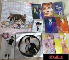 コナンカフェ アクスタ アクリルコースター ステッカー コナン 工藤新一