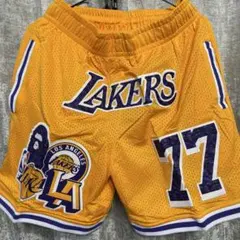 【希少】Mitchell & Ness レイカーズ 1985 優勝記念ショーツ 希少】Mitchell & Ness レイカーズ 1985 優勝記念ショーツ - メルカリ