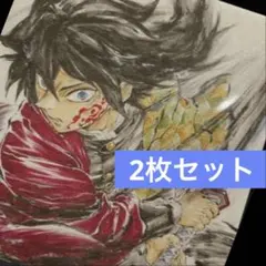映画 劇場版 鬼滅の刃 無限城編 冨岡義勇 誕生日記念ボード 入場特典 2枚