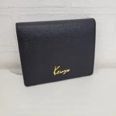 KENZO パスケース ブラック ゴールドロゴのサムネイル