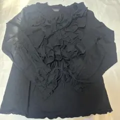 美品★ インゲボルグ　ブラック　長袖トップス