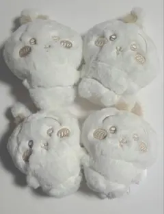 ちいかわ ぬいぱれっと ミルクいろマスコット ② うさぎ 4体セット