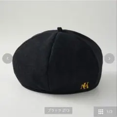 NUA ベレー帽 ブラック