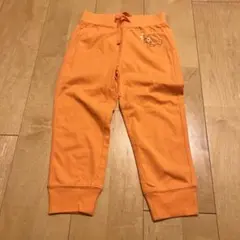 【新品 未使用】gapオレンジ スウェットパンツ 魚柄